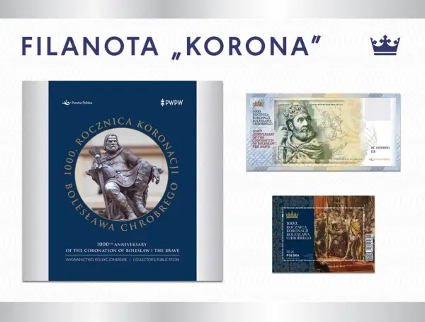 Koperta z Bolesławem Chrobrym i znaczek pocztowy z jego koronacją. Czy warto inwestować w personalizowane znaczki pocztowe na koperty?