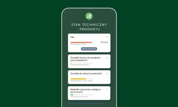 Jednostki metryczne w iRobot Home: Jak czytać raporty Roomby?