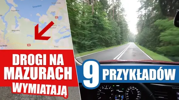 Niezwykłe drogi w Polsce, które zaskakująco szybko się kończą