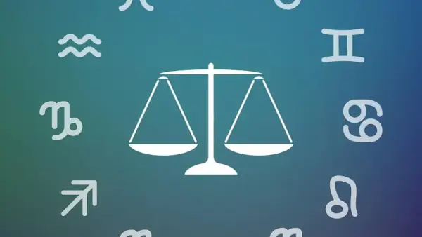 Waga, symbol sprawiedliwości, otoczona innymi znakami zodiaku. Czy to najgorszy znak zodiaku?
