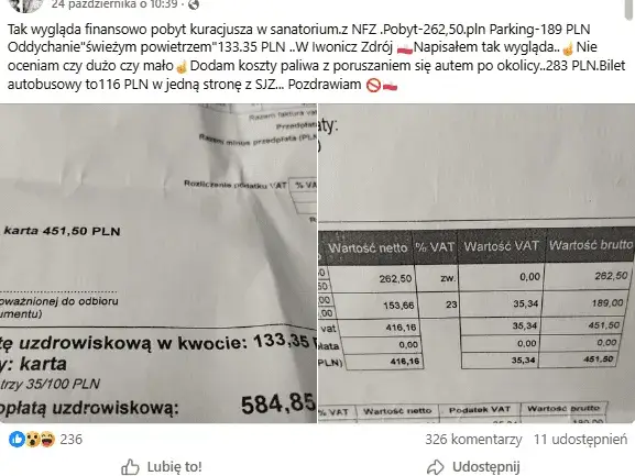 Sanatorium z NFZ: Ile kosztuje? Poznaj dopłaty i ukryte koszty.