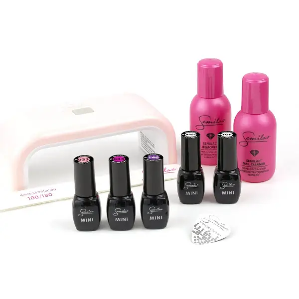 Co jest potrzebne do manicure hybrydowego semilac – lista produktów i porady