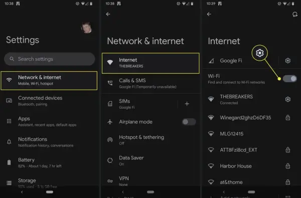 Jak sprawdzić hasło do Wi-Fi Orange Funbox? Wchodzimy w Ustawienia > Sieć i internet > Internet. Następnie klikamy w nazwę sieci i szukamy hasła.