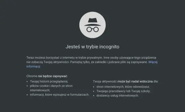 Jak włączyć tryb incognito na laptopie i chronić swoją prywatność