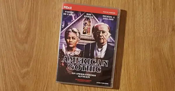 DVD-Cover "American Gothic" mit Yvonne De Carlo und Rod Steiger. Ein amerikanischer Alptraum.