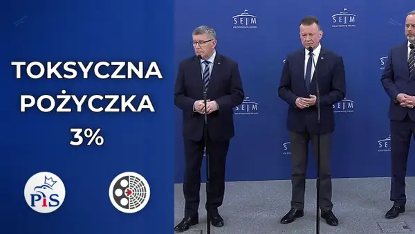 PiS domaga się odrzucenia budżetu na 2026 rok z powodu "toksycznej pożyczki" 3%.