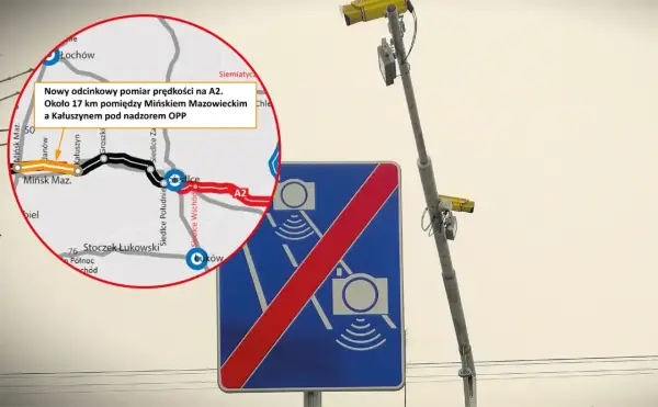 Odcinkowy pomiar prędkości A2 - Gdzie są kamery i jak uniknąć mandatu?