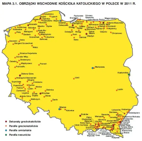 Gdzie jest najwięcej kościołów w Polsce? Odkryj zaskakujące regiony