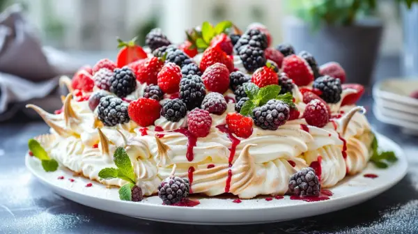 Jak zrobić beza pavlova z 4 białek? Przepis krok po kroku