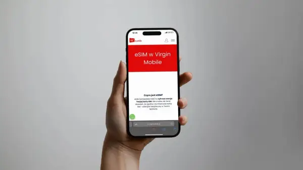 eSIM w Virgin Mobile to cyfrowa wersja karty SIM, bez abonamentu. Bezpieczna i wygodna.