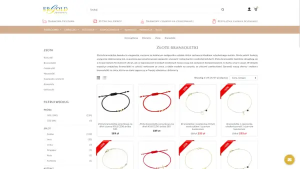 Złota bransoletka - Jak wybrać idealną dla siebie?