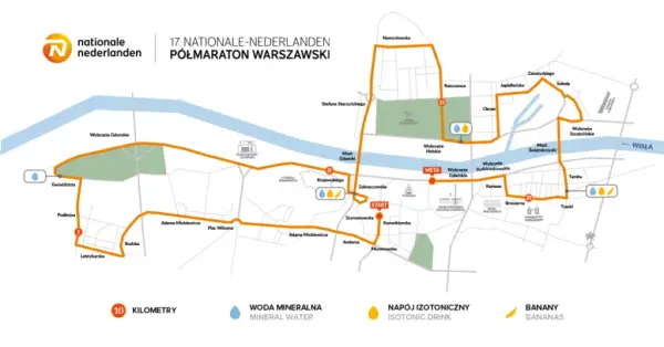 Jaka jest trasa maratonu warszawskiego? Kluczowe punkty i ciekawostki