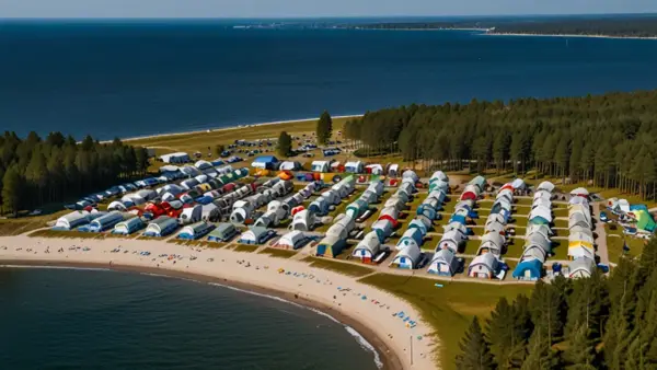 Które pola kempingowe w Ustce są najwyżej oceniane? Ranking miejsc