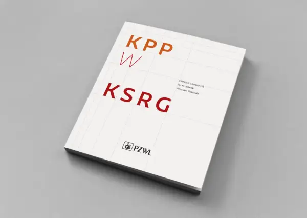 Okładka książki z napisem KPP W KSRG. Autorzy: Mariusz Chomonćik, Jacek Nitecki, Wiesław Poparda. Wydawnictwo PZWL.
