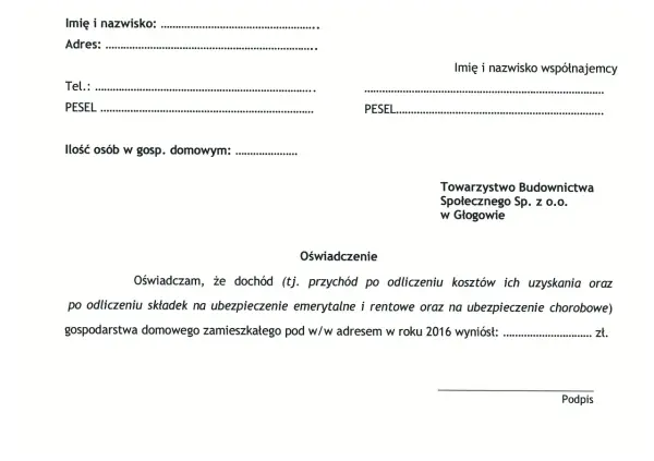 Jak napisać oświadczenie o dochodach, aby uniknąć problemów z urzędami
