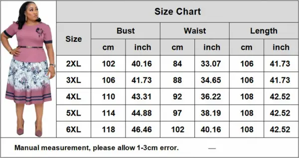Rozmiary damskie wielkie: porównanie 3XL i 6XL w modzie damskiej