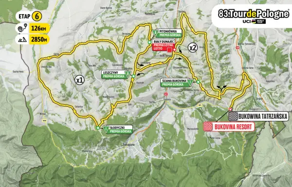 Tour de Pologne 2026 - Trasa, etapy, gdzie kibicować?
