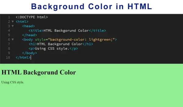 Jak zmienić kolor tła HTML i nadać stronie wyjątkowy styl