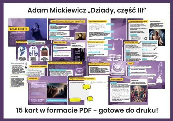 Dziady cz. III - Kto jest kim? Postacie i ich role