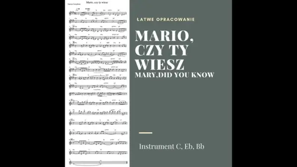 Nuty na pianino do Mario czy już wiesz – znajdź idealną wersję