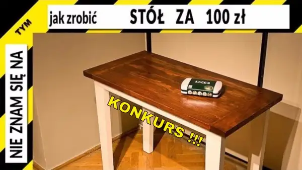 Jak zrobić stół drewniany - proste kroki, które ułatwią budowę