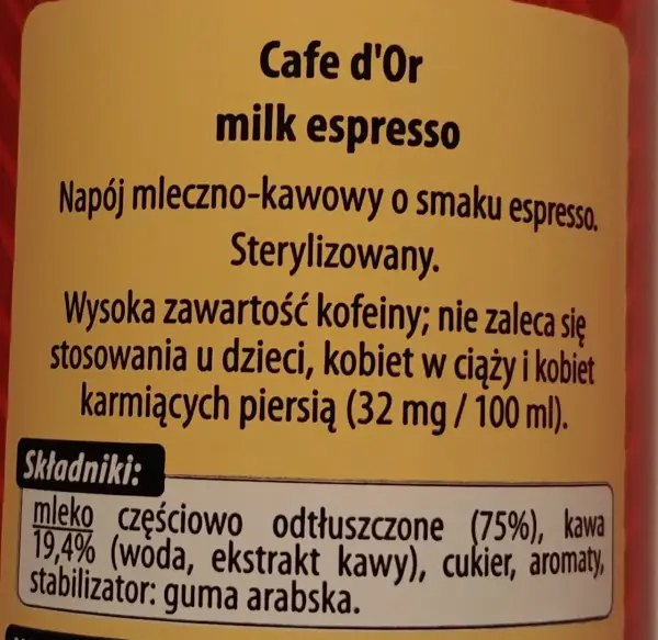 Napój kawowy Biedronka – poznaj skład, cenę i zdrowotne aspekty