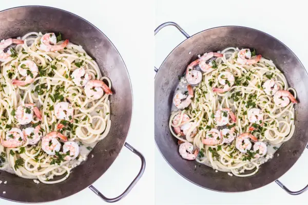 Spaghetti z krewetkami Kwestia Smaku - Pyszne przepisy i porady