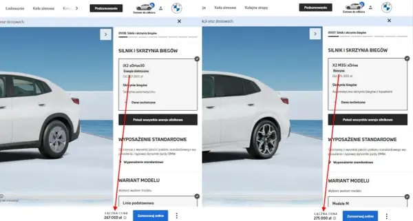BMW X2 - Czy to auto dla Ciebie? Porównaj wersje iX2, X1!