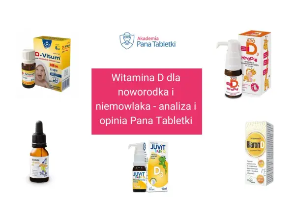 Wiele preparatów z witaminą D dla dzieci, np. D-Vitum, Krople APO D3, Juvit Baby D3, Biaron D. Jaka dawka witaminy D dla dzieci jest najlepsza?