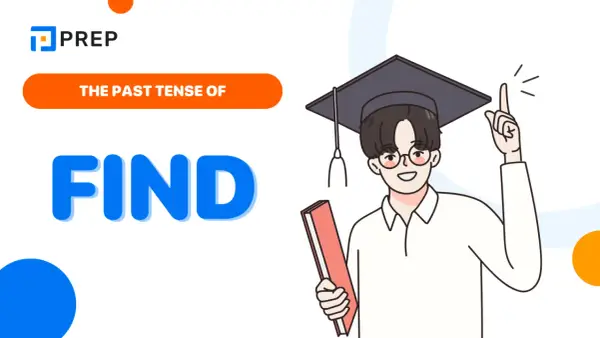 Absolwent z książką i biretem, który właśnie odkrył, że przeszła forma od "find" to "found".