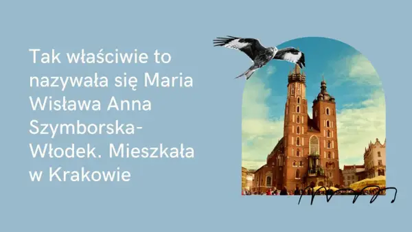 Ciekawostki o Szymborskiej - nieznane fakty o życiu Wisławy Szymborskiej
