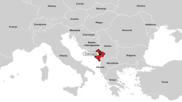 Z kim graniczy Czarnogóra? Lista sąsiadów i długość granic
