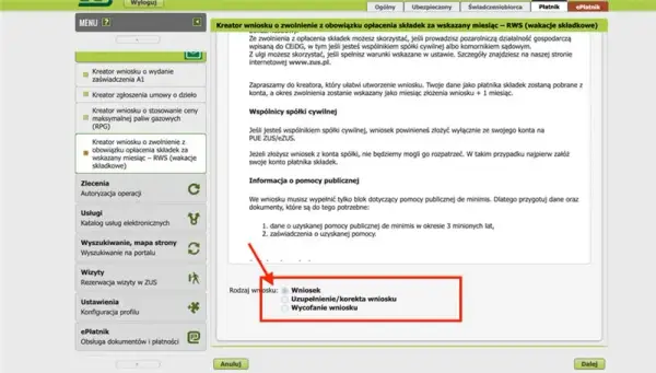 Jak wycofać wniosek złożony do ZUS i uniknąć nieprzyjemności