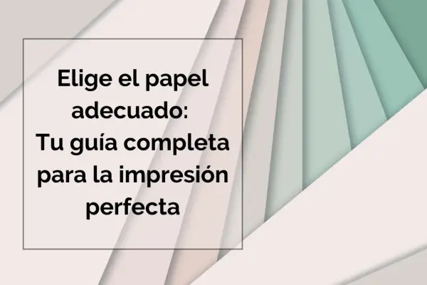 Elige el papel adecuado: Tu guía completa para la impresión perfecta. Descubre cómo el papel glossy puede realzar tus diseños.