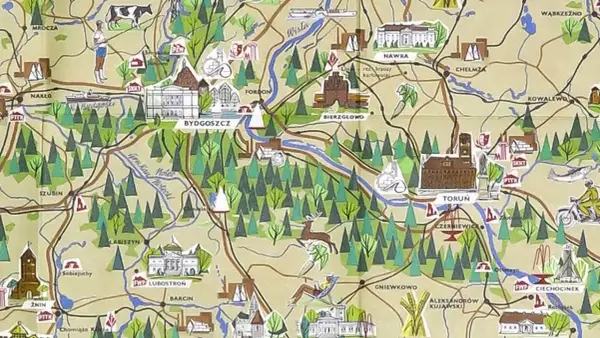 Mapa atrakcji kujawsko-pomorskiego: najciekawsze miejsca regionu