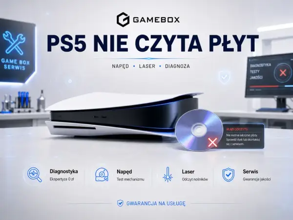 PS5 nie czyta płyt? Napraw to! Poradnik krok po kroku