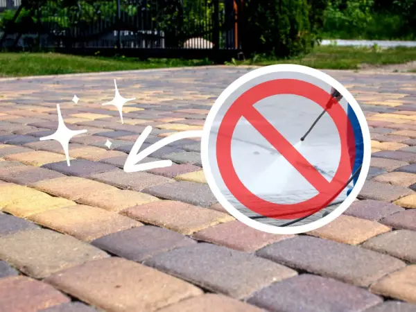 Zastanawiasz się, czym umyć kostkę na tarasie? Unikaj myjki ciśnieniowej, by nie uszkodzić jej powierzchni.