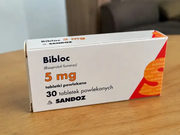Opakowanie Bibloc 5 mg, 30 tabletek powlekanych. Szukasz bibloc zamienniki? Sprawdź ten lek.