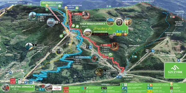 Trasy rowerowe Wisła mapa – odkryj najpiękniejsze szlaki rowerowe