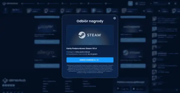 Odbierz kartę podarunkową Steam 110 zł. To świetna okazja, by kupić gry!