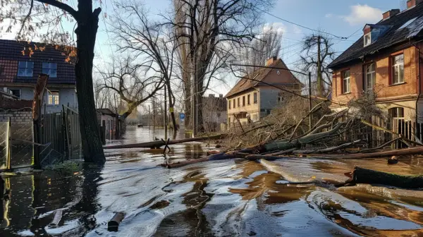 Szokujące zdjęcia z Wrocławia po gwałtownej burzy. Musisz to zobaczyć!