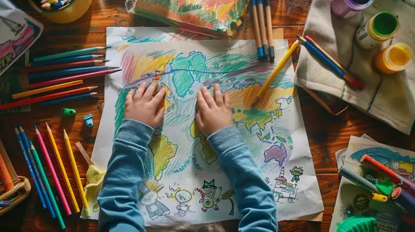 Kolorowanki na Dzień Taty, Strażaka i Ziemi: Edukacyjna zabawa dla dzieci