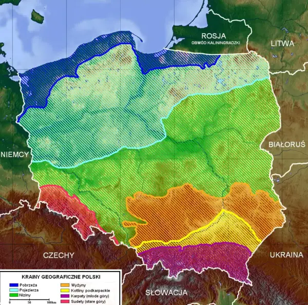 Pasy rzeźby terenu Polski – poznaj różnorodność krajobrazu kraju