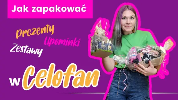 Jak zapakować duży prezent w celofan bez stresu i błędów