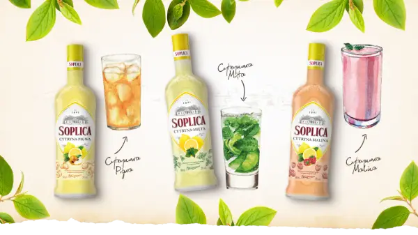 Najlepsze przepisy na drink z soplica cytryna malina, które musisz spróbować