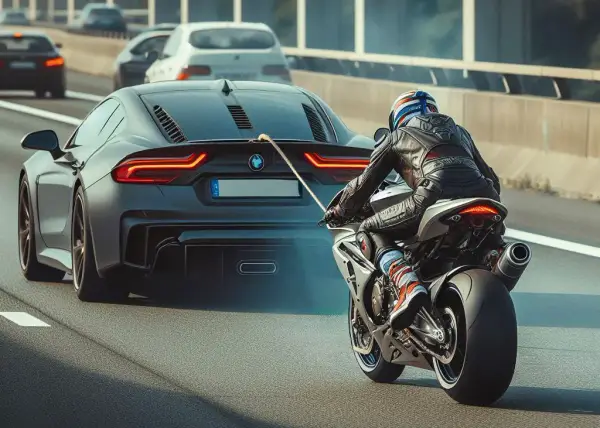 Czy można holować motocykl samochodem? Przepisy i bezpieczeństwo