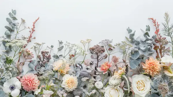 12 inspirujących kompozycji nowoczesnych wiązanek ślubnych