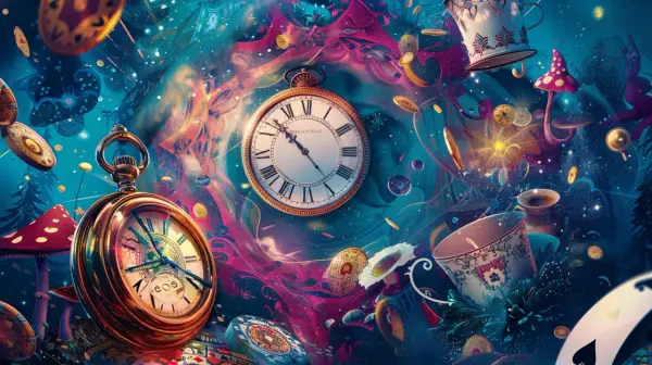 Plakat Alicja w Krainie Czarów: Kultowa ilustracja, która zachwyca?