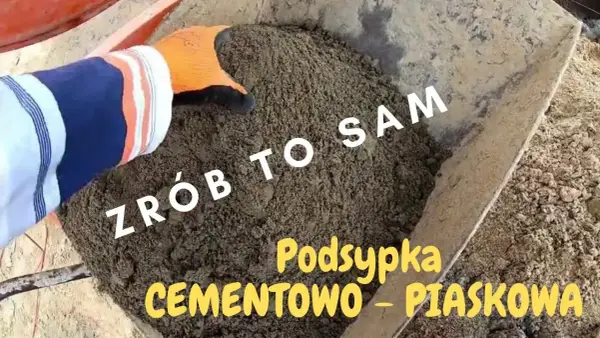 Podsypka cementowo-piaskowa: Idealne proporcje dla trwałości