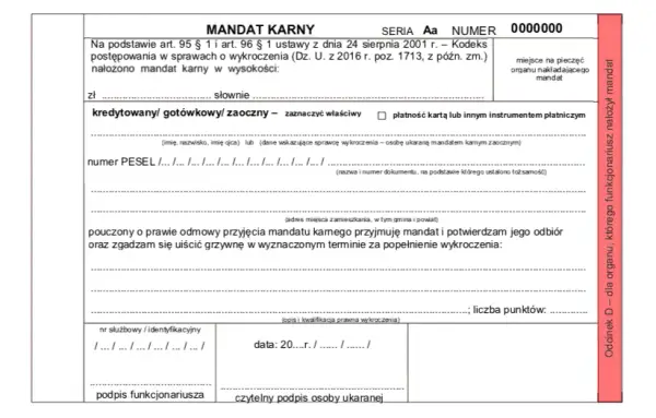 Czy twój mandat karny już przedawnił się? Sprawdź terminy i uniknij konsekwencji